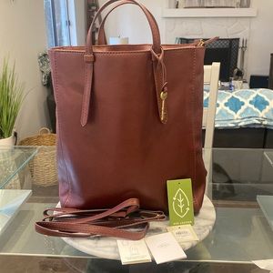 Fossil Camilla bag backpack in henna